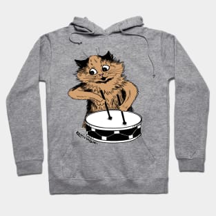 Drummer Cat Hoodie